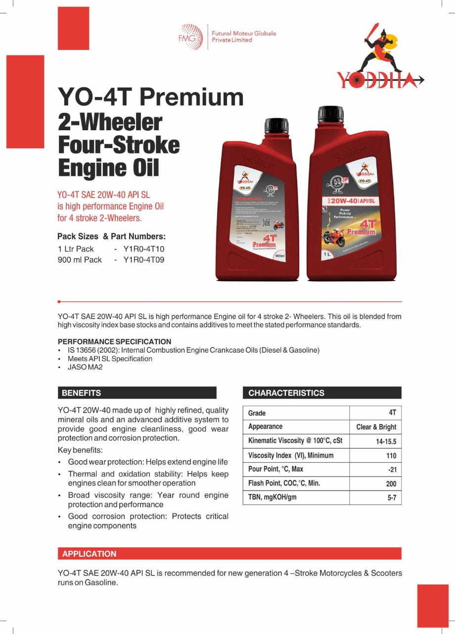 MotorCycle Oil (MCO)3